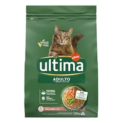 Ultima Adult su lašiša, sausas maistas katėms, 5 - 9,9 kg — 3 nuotrauka