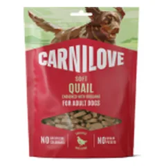 CARNILOVE Soft Snack QUAIL enriched with Oregano