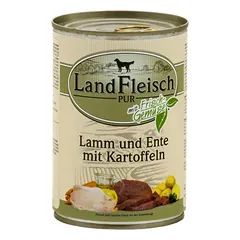 LandFleisch konservai šunims su ėriena ir antiena 800g