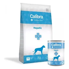 Calibra Veterinary Diets Dog Hepatic 12kg + 400g
