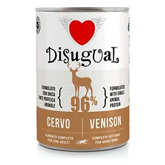 DISUGUAL MonoProtein konservas šunims su elniena 400g (6)