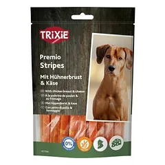 Trixie Premio Cheese Chicken Stripes 100 g — 1 nuotrauka