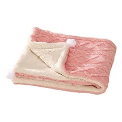 Reitlaze Haustierdecke, rosa