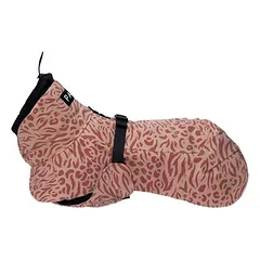 PAIKKA Hunde Winter-Jacke reflektierend "Visibility" Wool red mix
