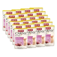 ANIMONDA Carny Kitten Pouch Baby pate 24x85g drėgna maistas kačiukams