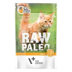 VETEXPERT RAW PALEO Adult turkey 100 g šlapias maistas - kalakutėna