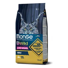 Monge BWild Adult Cat Hare sausas maistas katėms - Pet24