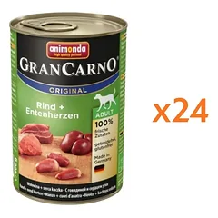 ANIMONDA Grancarno jautiena ir antiena 24 x 400g