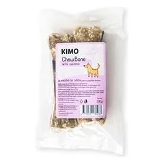 Kimo Chew Bone with Salmon skanėstas – kaulas šunims su lašiša, 230 g — 2 nuotrauka