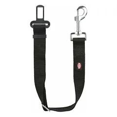 Trixie Replacement Short Leash saugos diržas šunims automobilyje, juodas, 45–70 cm/30 mm