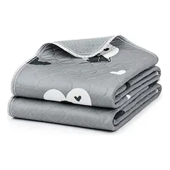 lionto waschbare, wasserdichte Hundematte, auslaufsicher, 2er-Set