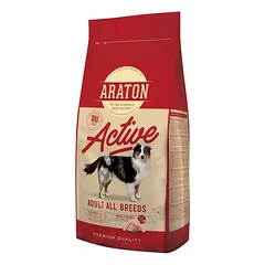 Araton Adult Active sausas maistas aktyviems šunims 15kg