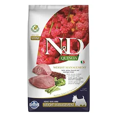Farmina N&D Dog Quinoa Weight Management Mini Adult Lamb 0,8 kg