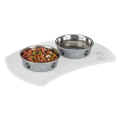 Trixie Silicone Place Mat silikoninis padėklas po dubenėliais šunims ir katėms, 48×27 cm, permatomas — 3 nuotrauka