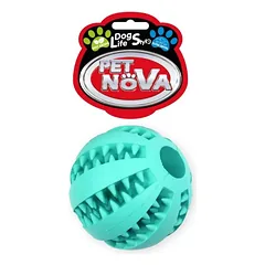 PET NOVA Superdental mėtinis kamuoliukas šunim 7cm 2vnt — 2 nuotrauka