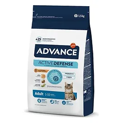 Advance Cat Adult Chicken & Rice sausas maistas suaugusioms katėms su vištiena ir ryžiais, 1.5 kg