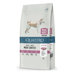 QUATTRO Maxi Lamb su ėriena sausas didelių veislių šunų pašaras, 12kg — 2 nuotrauka