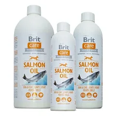 Brit Care Salmon Oil papildomas pašaras šunims ir katėms, 500 ml