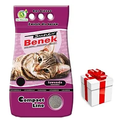 Super Benek Compact Lavanda 25l  + STAIGMENA KATEI