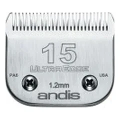 Andis plaukų kirpimo peiliukai UltraEdge Size 15, 3/64" - 1.2 mm — 2 nuotrauka