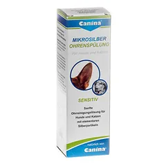 CANINA Ear Cleaning Canina Microsilver 100ml — 1 nuotrauka
