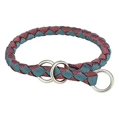 TRIXIE Cavo Užsegama apykaklė šunims XS–S: 25–31 cm/o 12 mm bordo/petrol