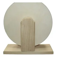 Ratas graužikams, medinis, 20 cm — 2 nuotrauka
