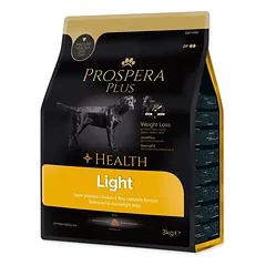 Prospera Plus Light dietinis sausas maistas suaugusiems šunims su antsvoriu, 3 kg