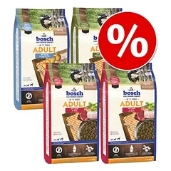 4 x 1 kg bosch Adult im gemischten Paket zum Sonderpreis!