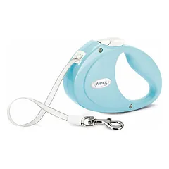 Flexi Puppy (tape) 2 m, light blue - dog leash