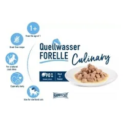 Happy Cat guliašas katėms su upėtakiu QuaellwasserForelle, 85 g — 2 nuotrauka