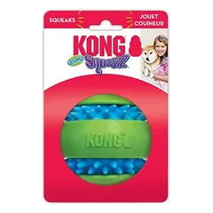 KONG Squeezz® Goomz Ball žaislas šunims, Dydis XL: Ø 9 cm — 3 nuotrauka
