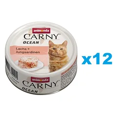 ANIMONDA Carny lašišų sardinės 12x800g
