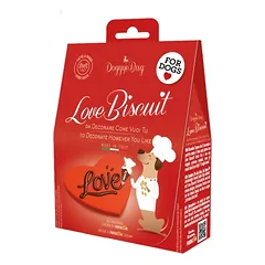 DoggyeBag LOVE BISCUIT Dekoruojamas sausainis 11x10x0.5cm