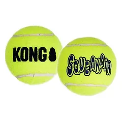 KONG Squeakair 3 teniso kamuoliukai, 1 vnt. — 2 nuotrauka