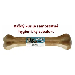 Skanėstas šunims JUKO Snacks kaulas iš buivolo odos, 25 cm