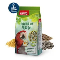 PANTO Großsittich- und Papageienfutter – Saaten- & Körnermischung