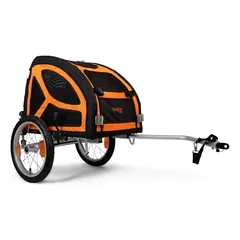 DogBus gefederter Fahrradanhänger