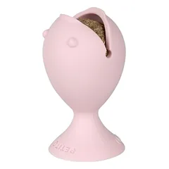 Duvo+ Petit Puffi Knabberspielzeug mit Katzenminzeball rosa