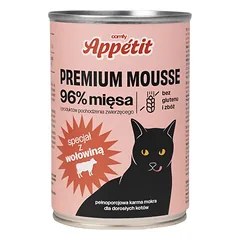 COMFY APPETIT PREMIUM utėsei su jautiena katėms 400 g