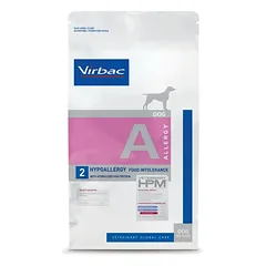 Virbac A2 HPM Veterinarinis hipoalerginis sausas maistas šunims turintiems alergiją maistui ir maisto netoleravimui 3 kg