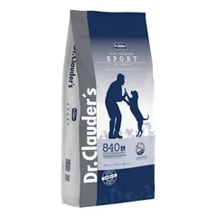 DR. CLAUDER’S SPORT sausas maistas suaugusiems sportuojantiems šunims 15kg