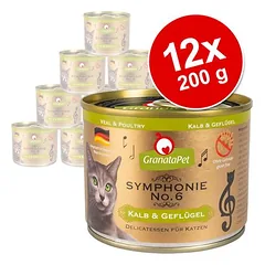 Sparpaket GranataPet Symphonie 12 x 200 g