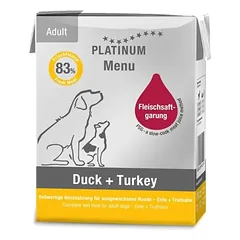 Platinum paštetas su antiena ir kalakutiena 185g
