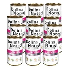 Konservai šunims su kalakutiena Dolina Noteci Premium, 12 x 400 g