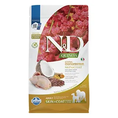FARMINA N&D QUINOA - DOG Dry SKIN&COAT Quail&Coconut ADULT MED&MAX 2,5 kg