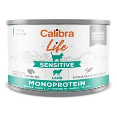 CALIBRA Cat Life Sensitive Lamb 200g