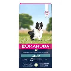 Eukanuba Mini & Medium Adult (ėriena ir ryžiai) 2,5kg