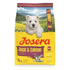Josera Mini Junior su antiena ir lašiša, sausas maistas šunims, < 1,4 kg parduotuvėje mumbo.lt