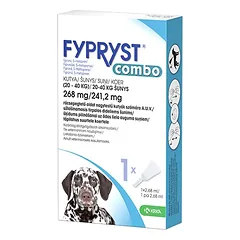 Fypryst Combo antiparazitinis užlašinamasis tirpalas didelių veislių šunims, (20–40 kg), 268 mg